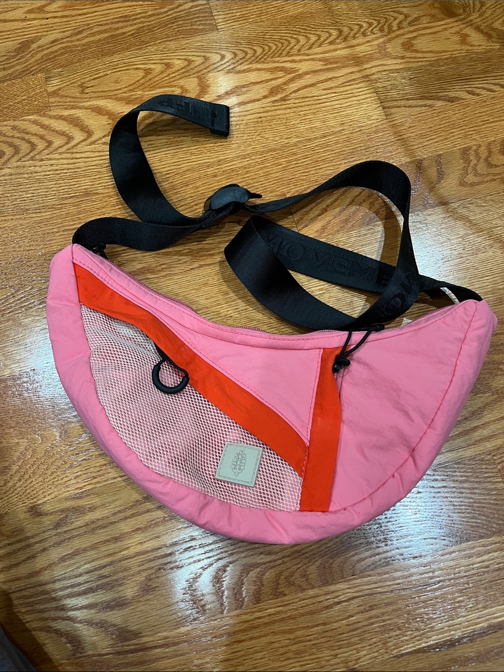 FP Movement by Free People Red and Pink Crescent Crossbody